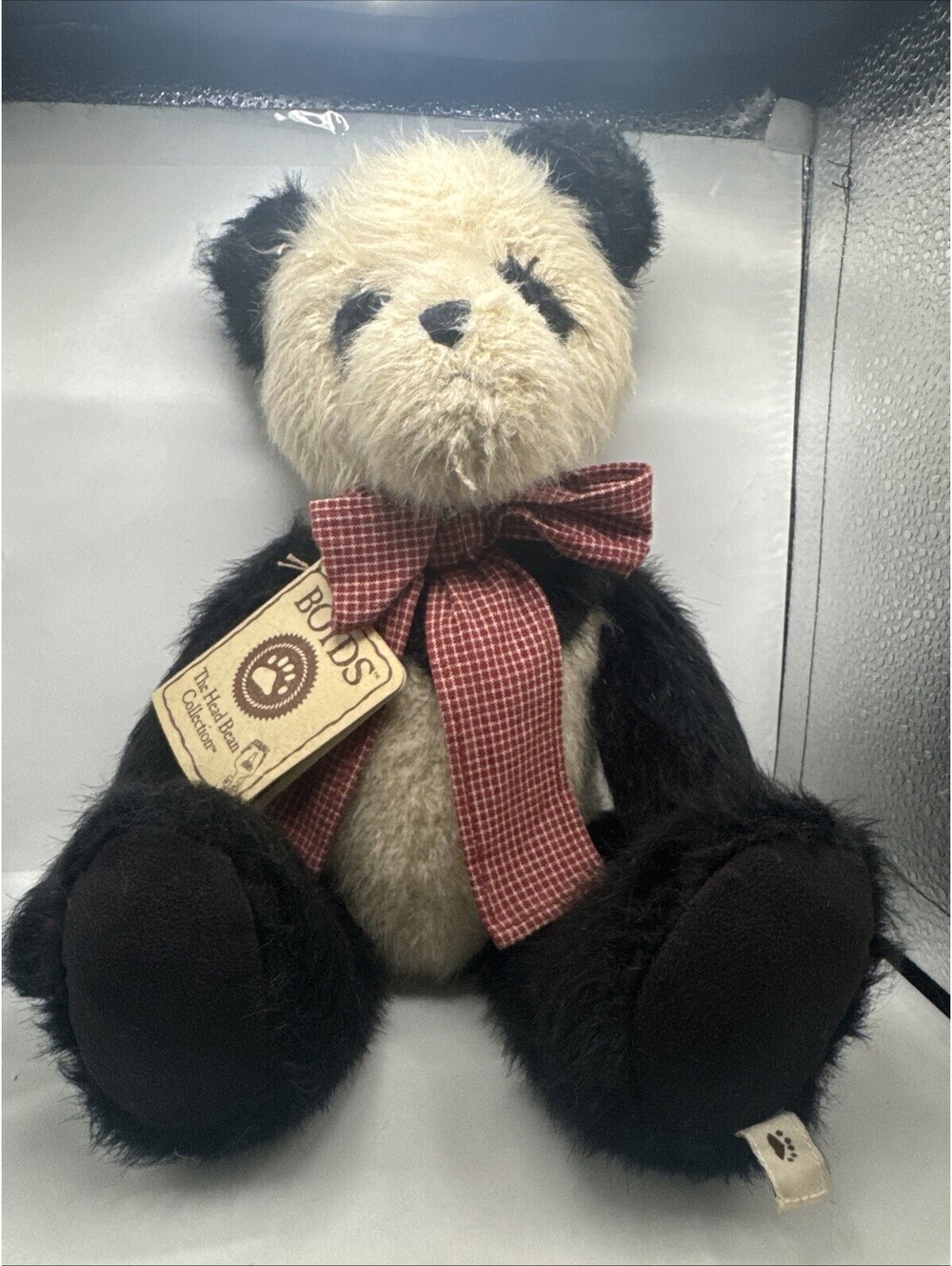 Boydโs Bears 17โ Vintage Panda Ma Shen San Heavy with bead lining